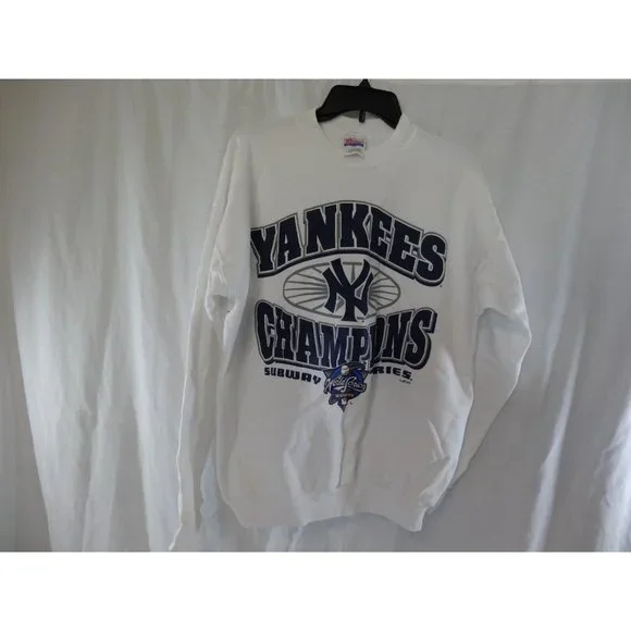 Vintage‎ 2000 New York Yankees World Series Champion Large 42-44 Subway Series